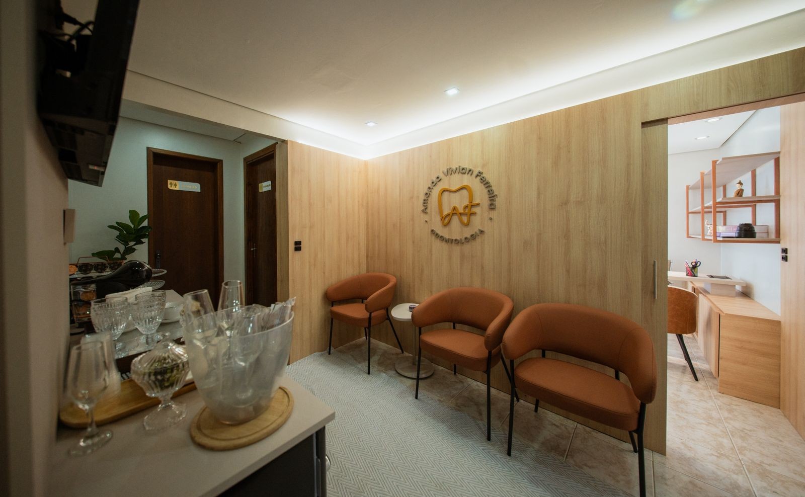 Ambiente do consultório odontológico em São Gabriel